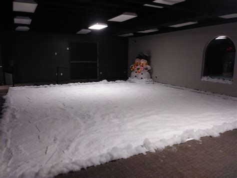fake snow photography
